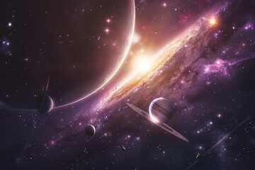 Beautiful Outer Space View
