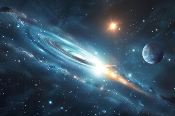 Beautiful Outer Space View