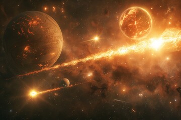 Beautiful Outer Space View