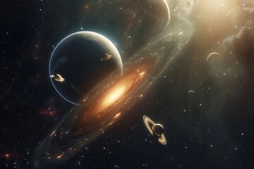 Beautiful Outer Space View