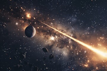 Beautiful Outer Space View