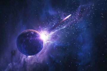 beautiful outer space view