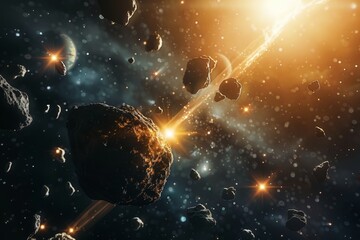 Beautiful Outer Space View