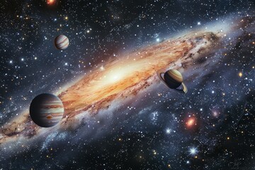 beautiful outer space view