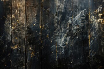 Wall Mural - Textured black grunge background