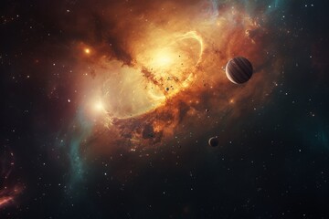Beautiful Outer Space View