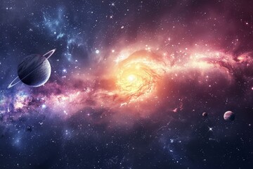 Beautiful Outer Space View