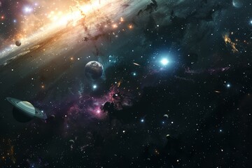 Beautiful Outer Space View
