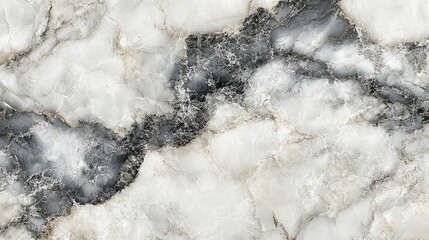 Poster - White and Gray Swirling Marble Texture