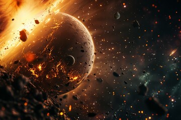 Beautiful Outer Space View