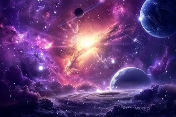Beautiful Outer Space View