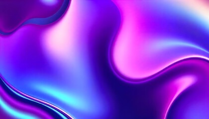 3D modern wallpaper background is made up of a 3d holographic liquid wave, iridescent chrome fluid silk, and neon metal gradient effects.