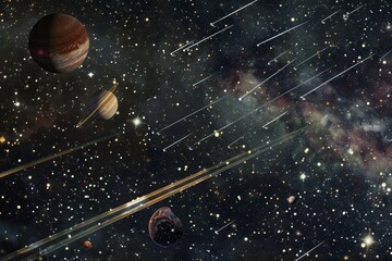 Beautiful Outer Space View