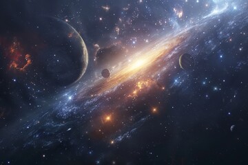 beautiful outer space view