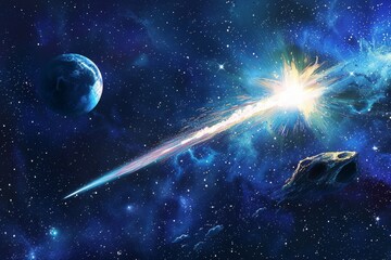 Beautiful Outer Space View