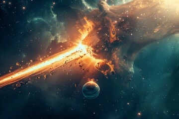 beautiful outer space view