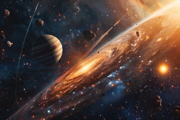 Beautiful Outer Space View