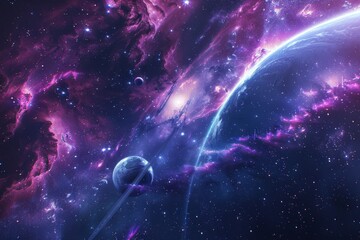 beautiful outer space view