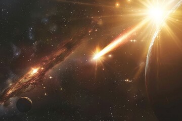 Beautiful Outer Space View