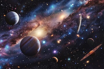 Beautiful Outer Space View
