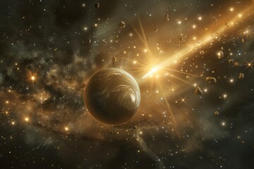 beautiful outer space view