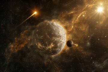 beautiful outer space view