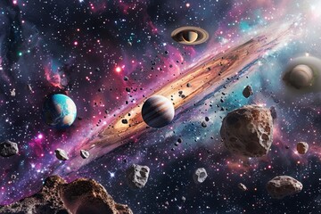 beautiful outer space view