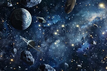 Beautiful Outer Space View