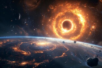 Beautiful Outer Space View