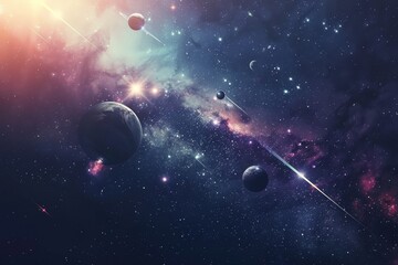 Beautiful Outer Space View