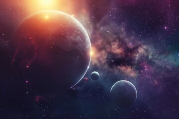 Beautiful Outer Space View