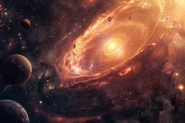 Beautiful Outer Space View