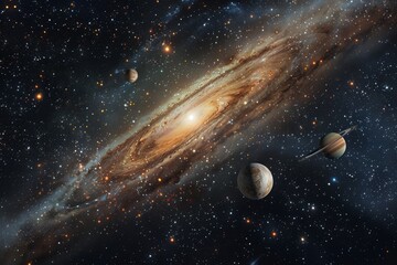 Beautiful Outer Space View