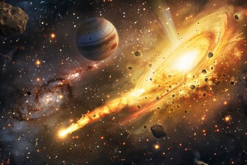 beautiful outer space view