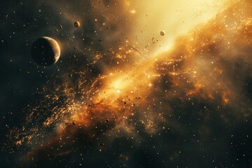 Beautiful Outer Space View