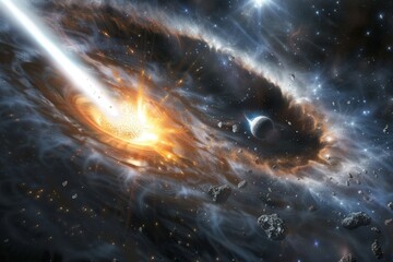 beautiful outer space view