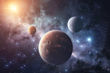 beautiful outer space view