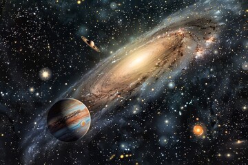 beautiful outer space view