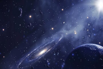 Beautiful Outer Space View