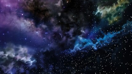 Wall Mural - Space_dust_Milky_way_night_sky_Space_background