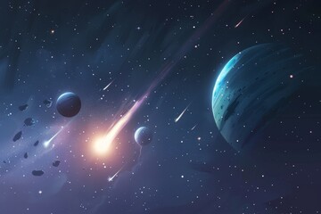 beautiful outer space view