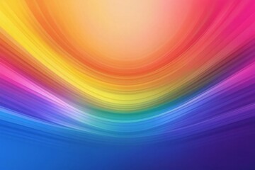 Wall Mural - abstract rainbow gradient background