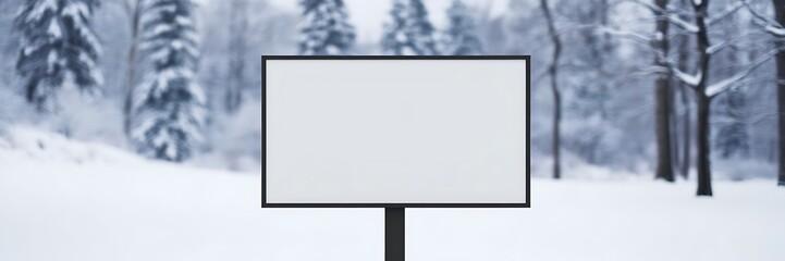 Blank standy advertising billboard,mock up. Template, consumerism, advertising, white screen, copy space and mockup concept