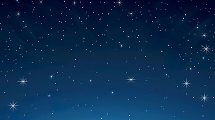 Wall Mural - Vector_Star_field_night_sky_Space_background