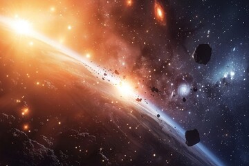 Beautiful Outer Space View