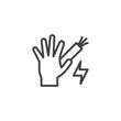 © alekseyvanin - Electric Shock line icon