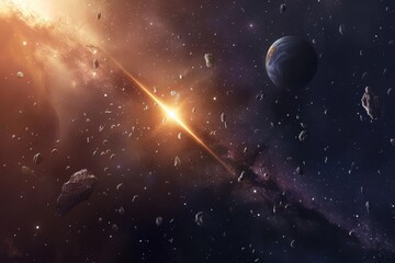 beautiful outer space view