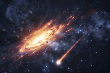 beautiful outer space view