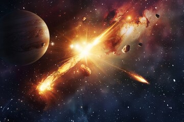 beautiful outer space view