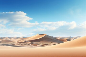 Canvas Print - Dune front of planet background landscape nature outdoors.